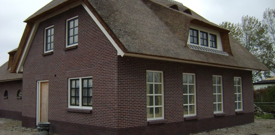 Nieuwbouw boerderij te Weesp