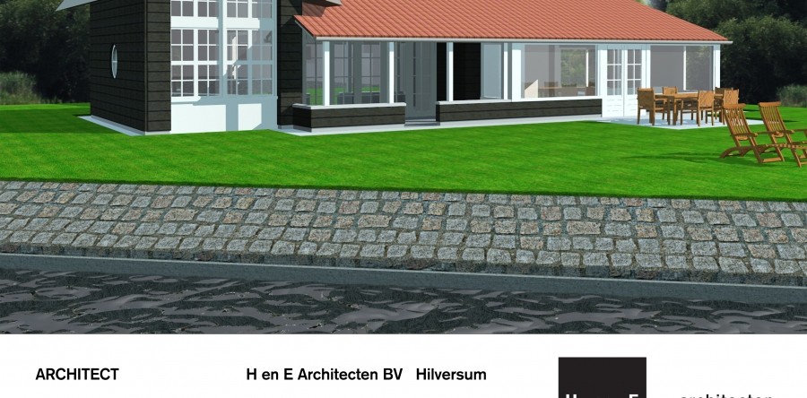 Uitbreiding woonhuis aan het water